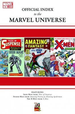 Official Index to the Marvel Universe #1 Comic