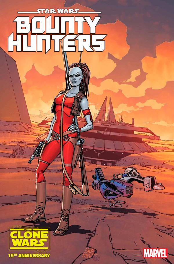 Star Wars: Bounty Hunters #37 (Clone War 15th Ann Var)