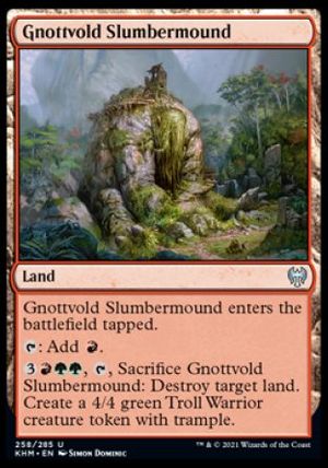 Gnottvold Slumbermound (Kaldheim)