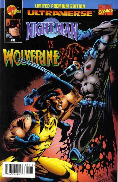 Night Man vs. Wolverine Comic