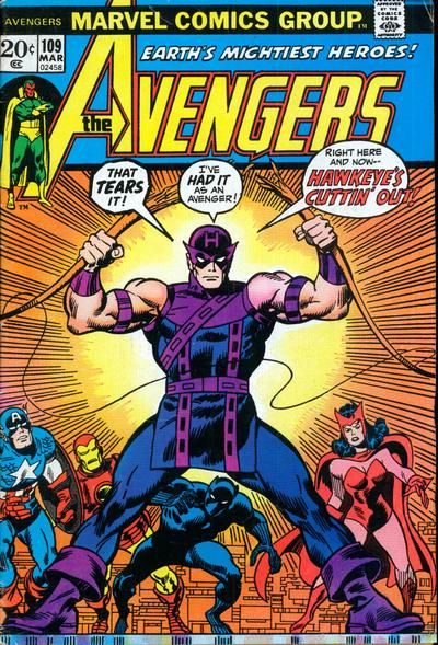 Avengers #109 Comic