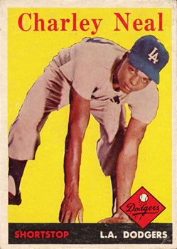 Charley Neal 1958 Topps #16 Sports Card