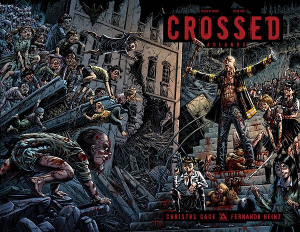 Crossed Badlands #93 (Wrap Cover)
