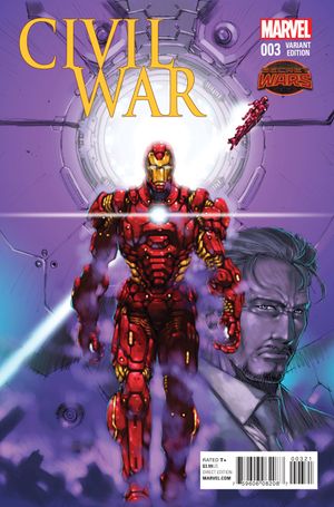 Civil War #3 (Manga Variant)