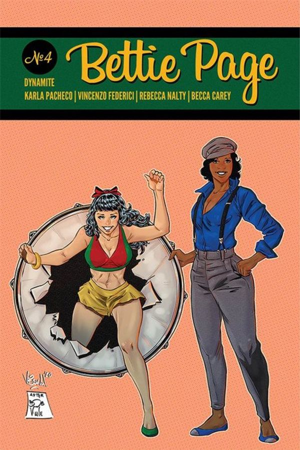 Bettie Page #4 (7 Copy Federici Homage Cover)