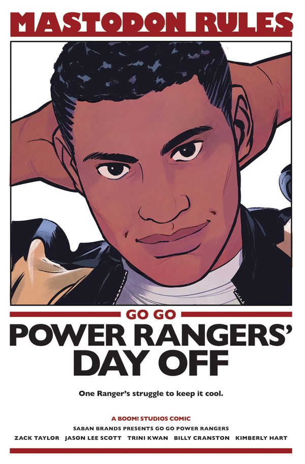 Saban's Go Go Power Rangers #8 (Bustos Variant Cover)