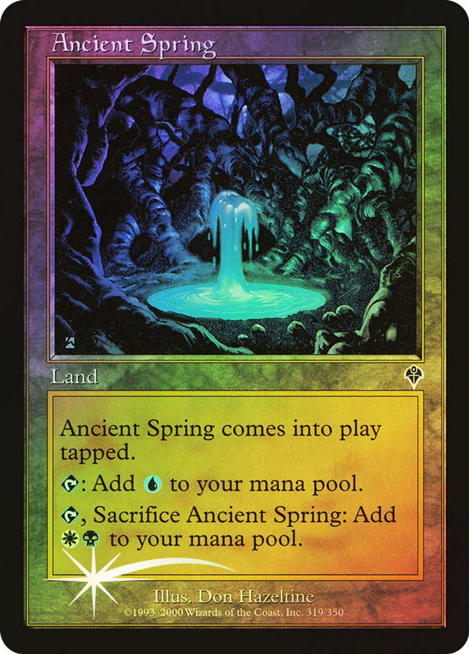 Ancient Spring (Invasion - Foil) Trading Card