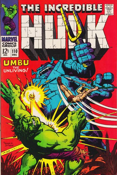 Incredible Hulk #110 Comic