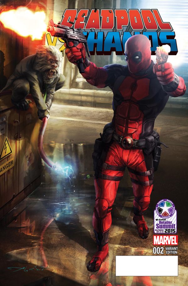 Deadpool Vs Thanos #2 (Retailer Summit 2015 Previews Exclusive Variant Cover)