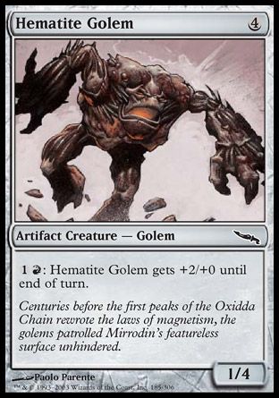 Hematite Golem (Mirrodin) Trading Card