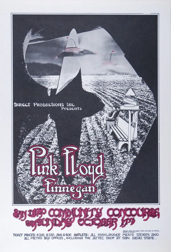 Pink Floyd San Diego Community Concourse 1971