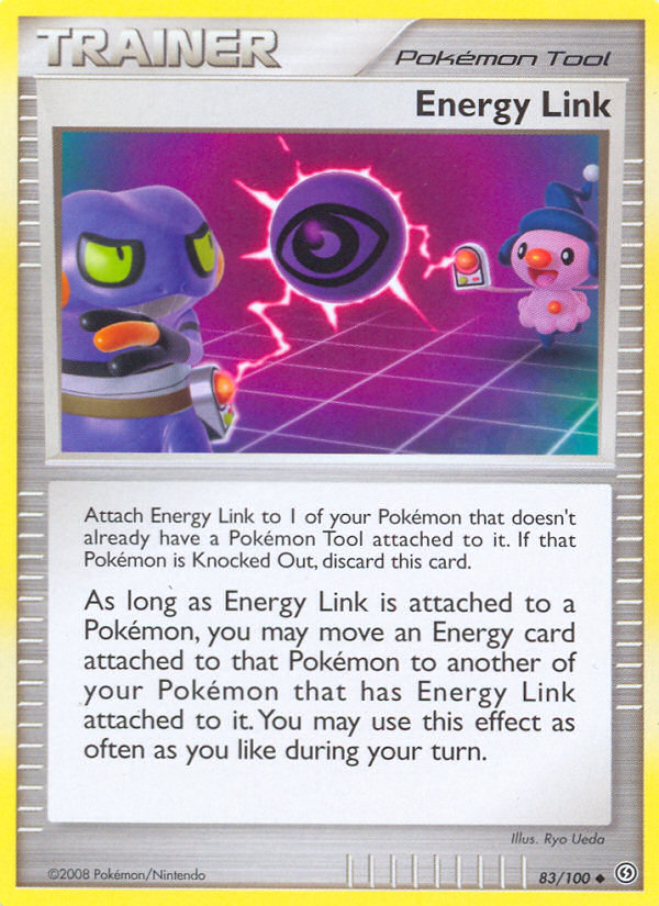 Energy Link (Trainer: Pokémon Tool) (83/100) - Stormfront Pokémon Card