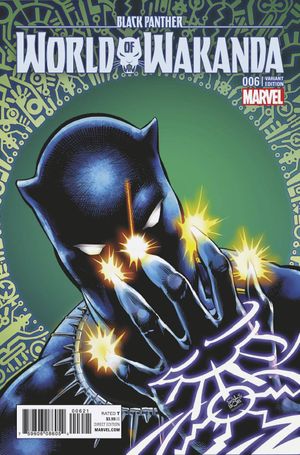 Black Panther: World of Wakanda #6 (Velluto Variant)