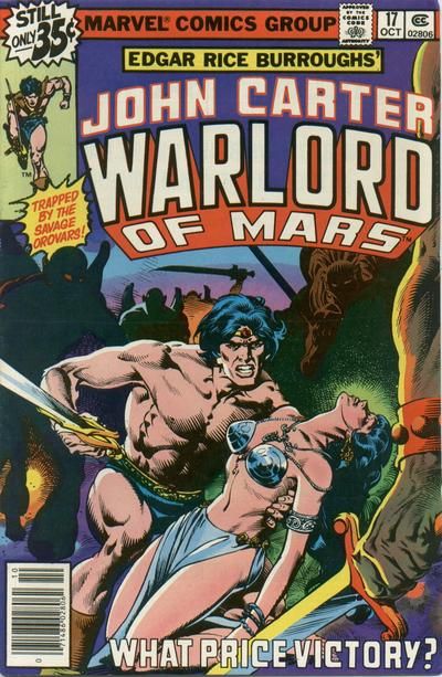 John Carter Warlord of Mars #17 Comic