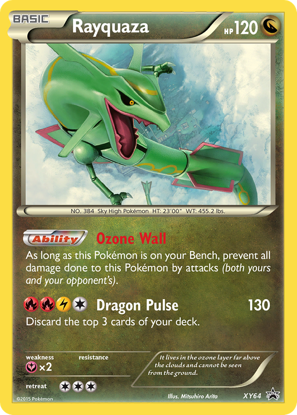 Rayquaza (XY64) - XY Black Star Promos