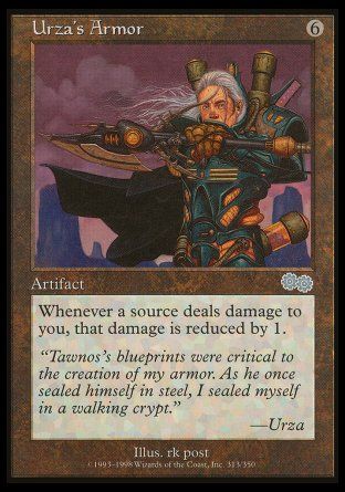 Urza's Armor (Urza's Saga) Trading Card