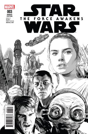 Star Wars: The Force Awakens #3 (Deodato Sketch Variant)