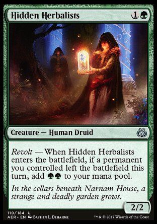 Hidden Herbalists (Aether Revolt) Trading Card