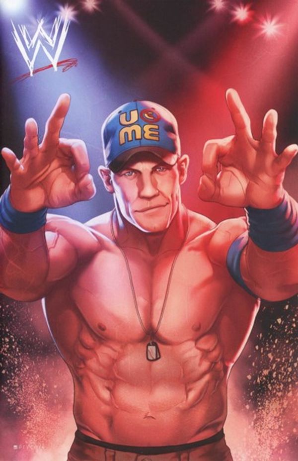 WWE #5 (15 Copy Cover Campbell Cena Variant)