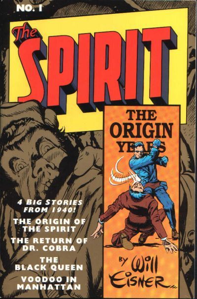 Spirit: The Origin Years #1 Comic