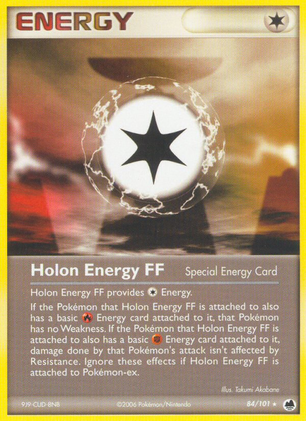 Holon Energy FF (84/101) - Dragon Frontiers Pokémon Card