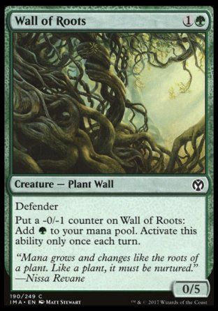 Wall of Roots (Iconic Masters) Trading Card