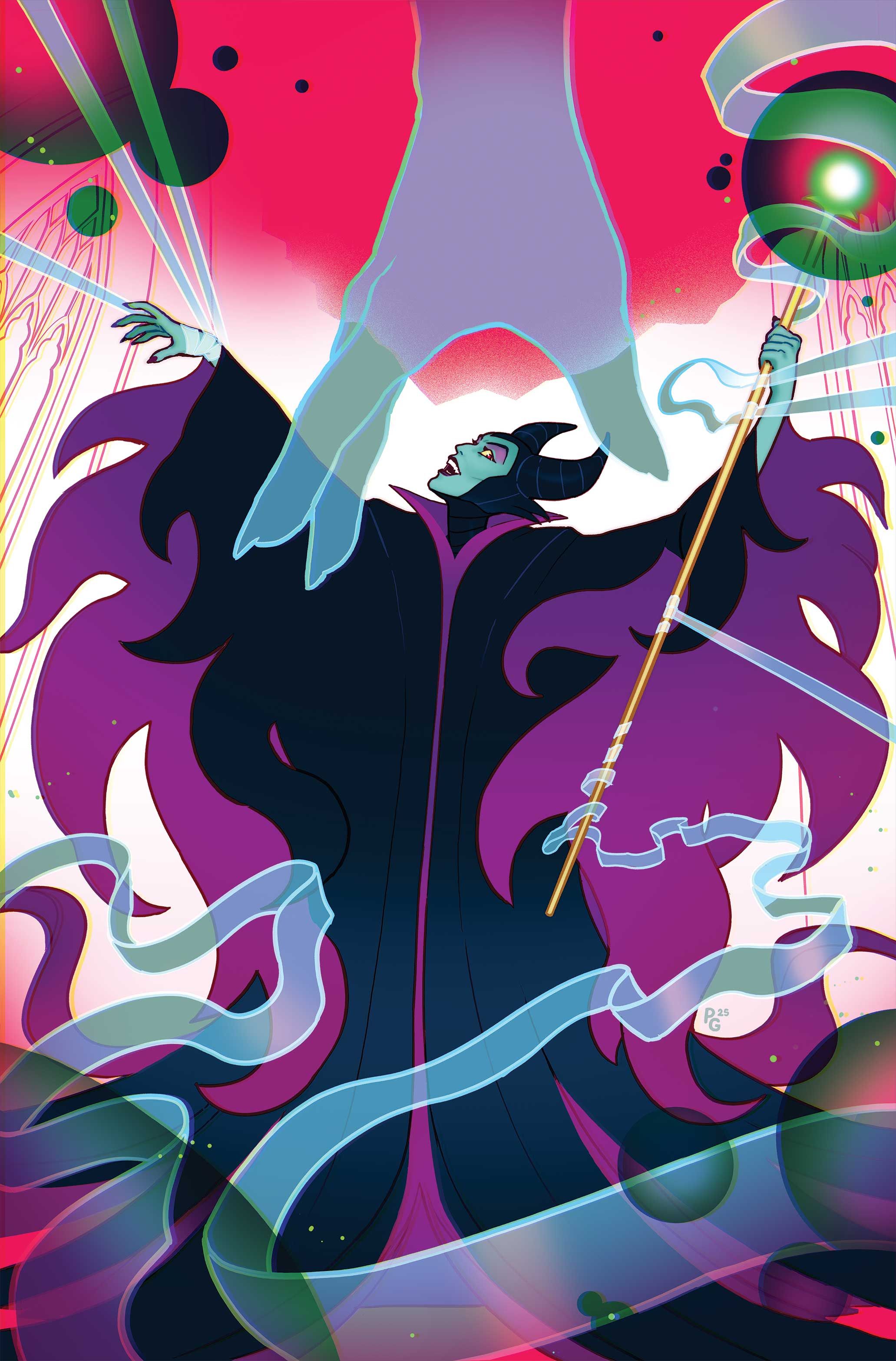 Disney Villains Maleficent #5 (Cvr H Inc 1:15 Paulina Ganucheau Virgin Variant) Comic