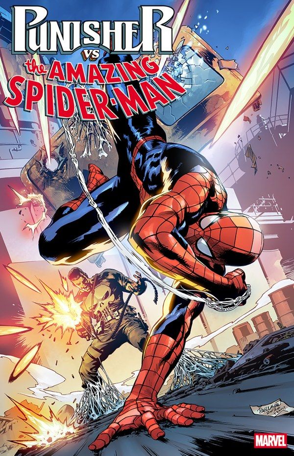 Punisher vs. Spider-Man #2 (1:25 Carlo Pagulayan Variant) Comic