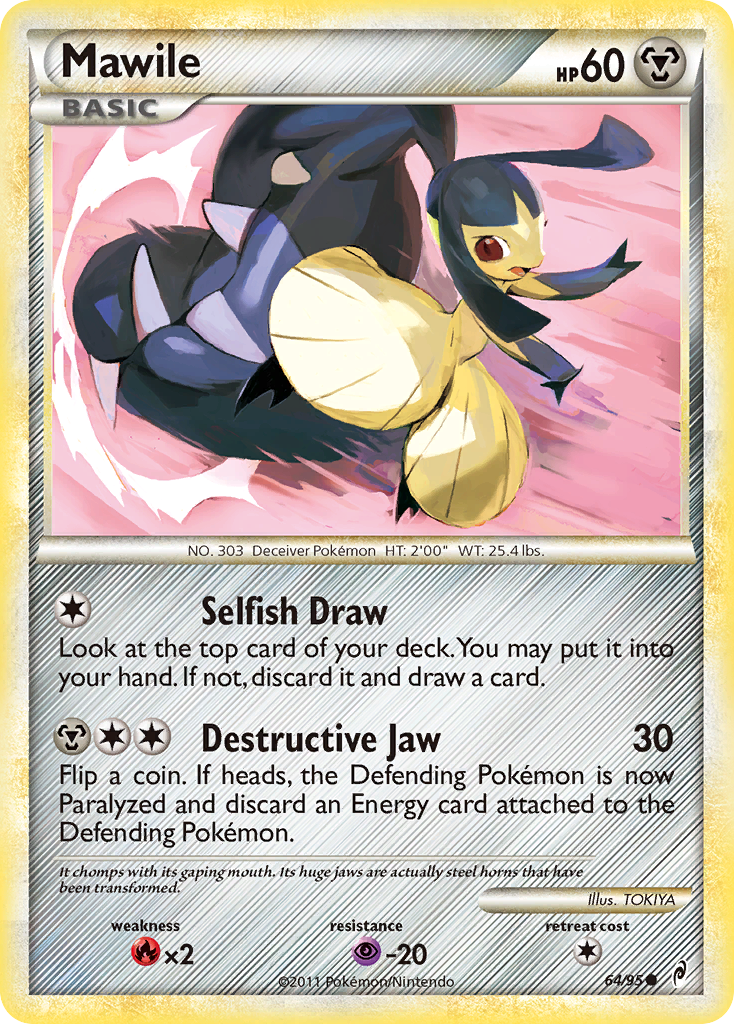 Mawile (64/95) - Call of Legends Pokémon Card