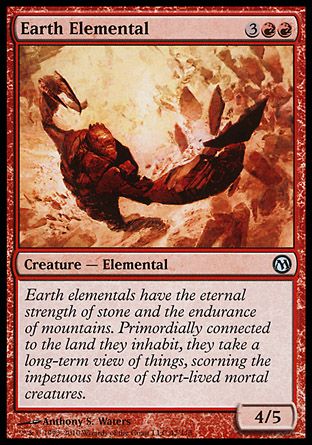 Earth Elemental (Duels of the Planeswalkers) Trading Card