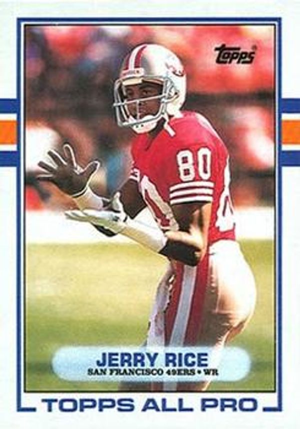 Jerry Rice 1989 Topps #7