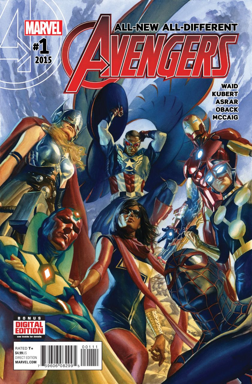 All New All Different Avengers #1 Comic