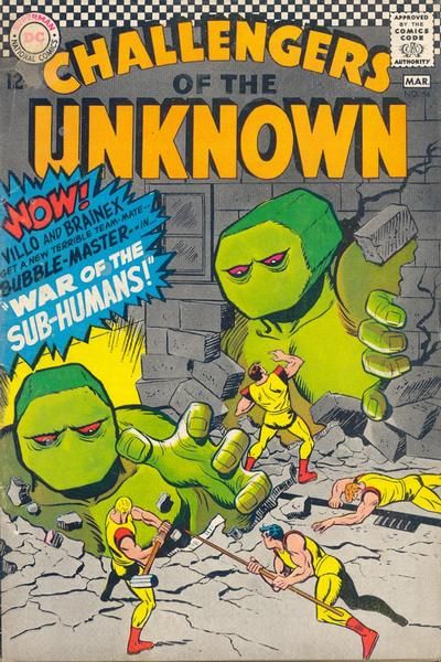 Challengers of the Unknown #54 Comic