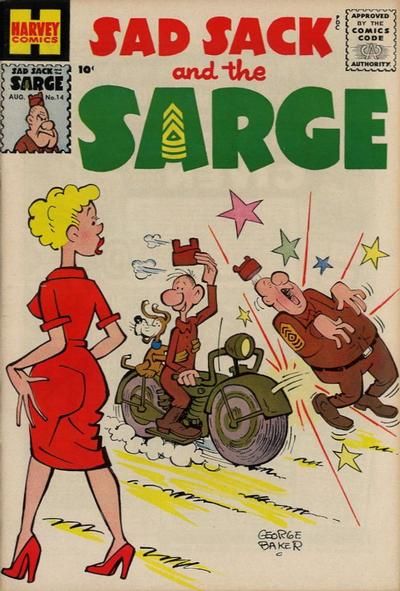 Sad Sack And The Sarge #14 Comic