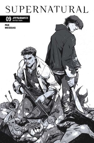 Supernatural #9 (Cvr G Inc 1:10 David Cousens Line Art Variant)