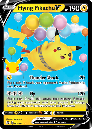 Flying Pikachu V (6/25) - Celebrations