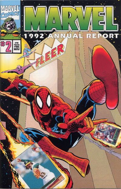 Marvel Annual Report #1992 Comic