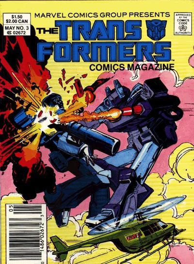 Transformers Comics Magazine, The #3 Comic