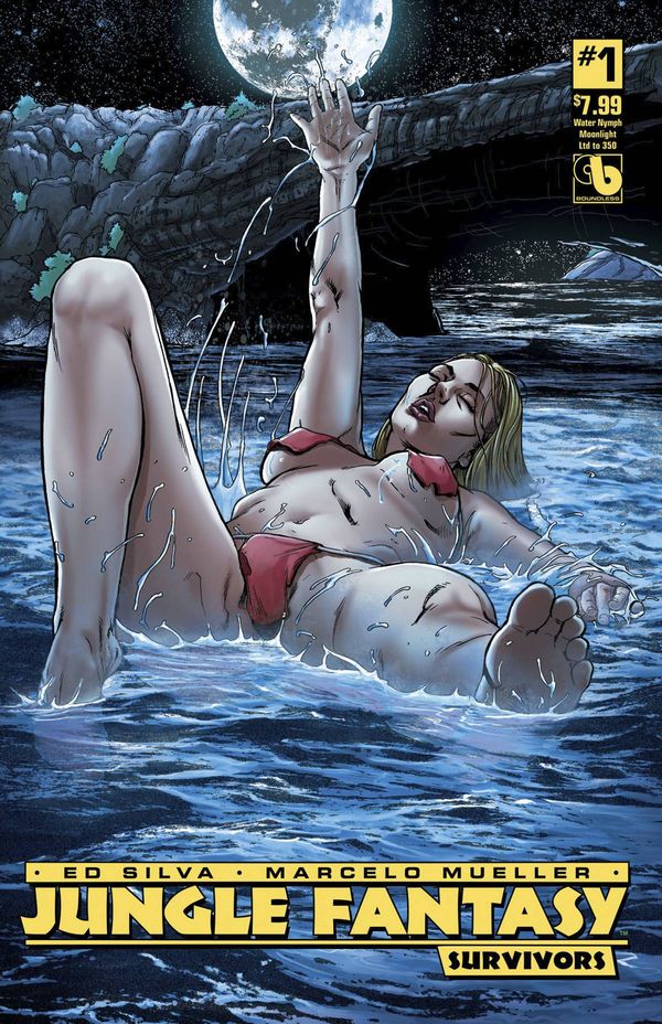 Jungle Fantasy: Survivors #1 (Water Nymph Moonlight Cover)
