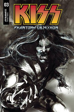 Kiss Phantom Obsession #3 (Cover G 20 Copy Cover Sayger B&)