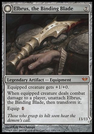 Elbrus, the Binding Blade (Dark Ascension) Trading Card