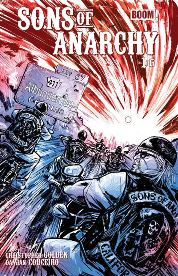 Sons Of Anarchy #1 (Hastings "Road to Albuquerque" Variant Cover)