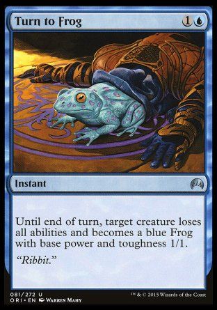 Turn to Frog (Magic Origins) Trading Card