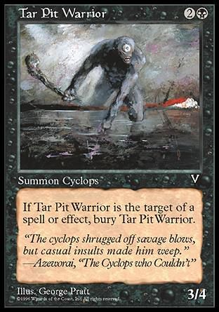 Tar Pit Warrior (Visions) Trading Card