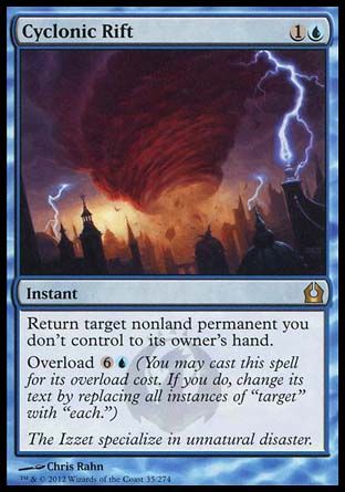 Cyclonic Rift (Return to Ravnica) Trading Card