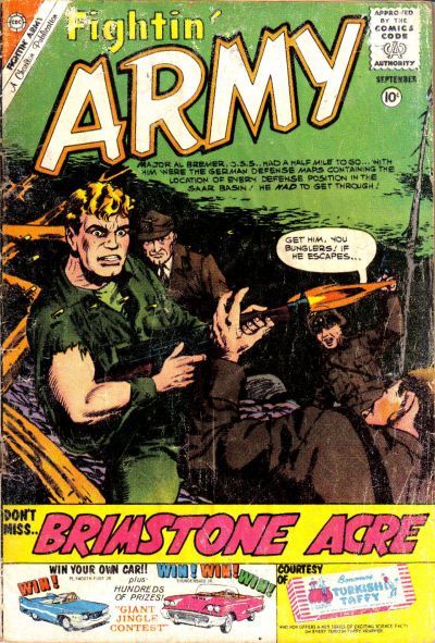 Fightin' Army #37 Comic