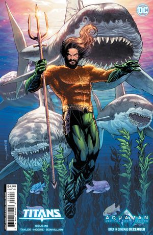 Titans #6 (Cvr D Jesus Merino Aquaman And The Lost Kingdom Card Stock Variant)