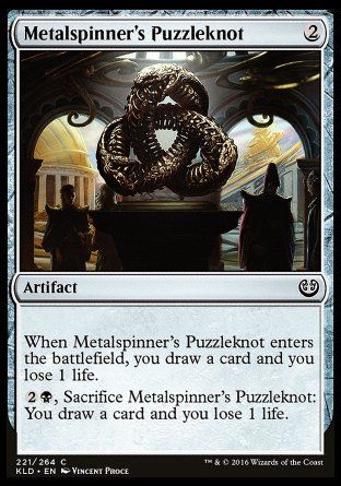 Metalspinner's Puzzleknot (Kaladesh) Trading Card