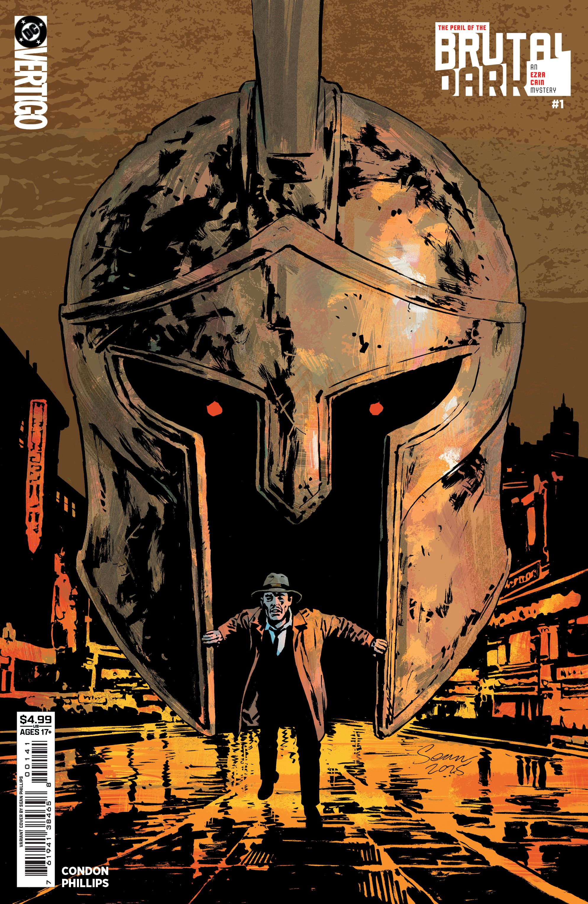 The Peril of the Brutal Dark: An Ezra Cain Mystery #1 (Cvr D Sean Phillips Card Stock Variant) Comic