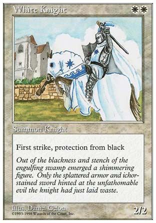 White Knight (Anthologies) Trading Card